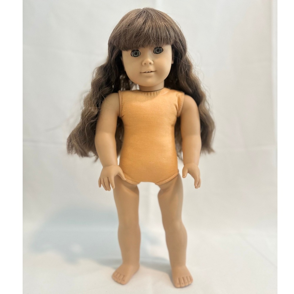 American Girl Molly McIntire Doll 18"‎ Brown Hair Grey Eyes Excellent Vintage PC